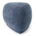 Kinsey - Modern Blue Small River Rock Ottoman