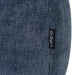Kinsey - Modern Blue Small River Rock Ottoman