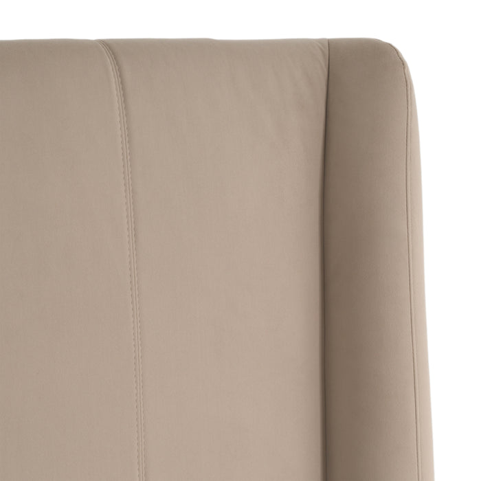 Kiro - Modern Tan Fabric Bed