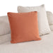 Knight - Modern Beige Fabric Curved Sectional Sofa
