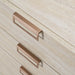 Lago - Modern Faux Travertine Chest
