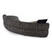 Lakota - Modern Dark Grey Fabric Curved Sectional Sofa