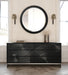 Cirque - Modern Black Ash Dresser
