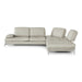 Andrea - Modern Grey Leather Sectional Sofa