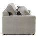 Loki - Modern Grey Fabric 3-Seat Sofa