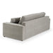 Loki - Modern Grey Fabric 3-Seat Sofa