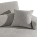 Loki - Modern Grey Fabric 3-Seat Sofa