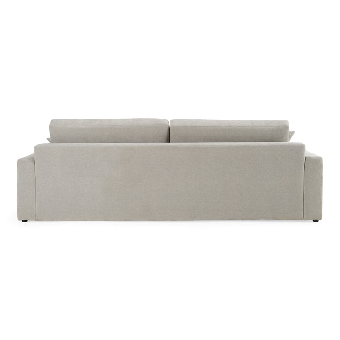 Loki - Modern Grey Fabric 4-Seat Sofa