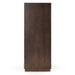 Manhattan - Contemporary Brown Oak and Gold Chest