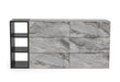Maranello - Modern Grey Wash & Faux Marble Dresser