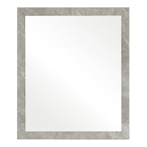 Marbella - Italian Modern Grey Marble Mirror