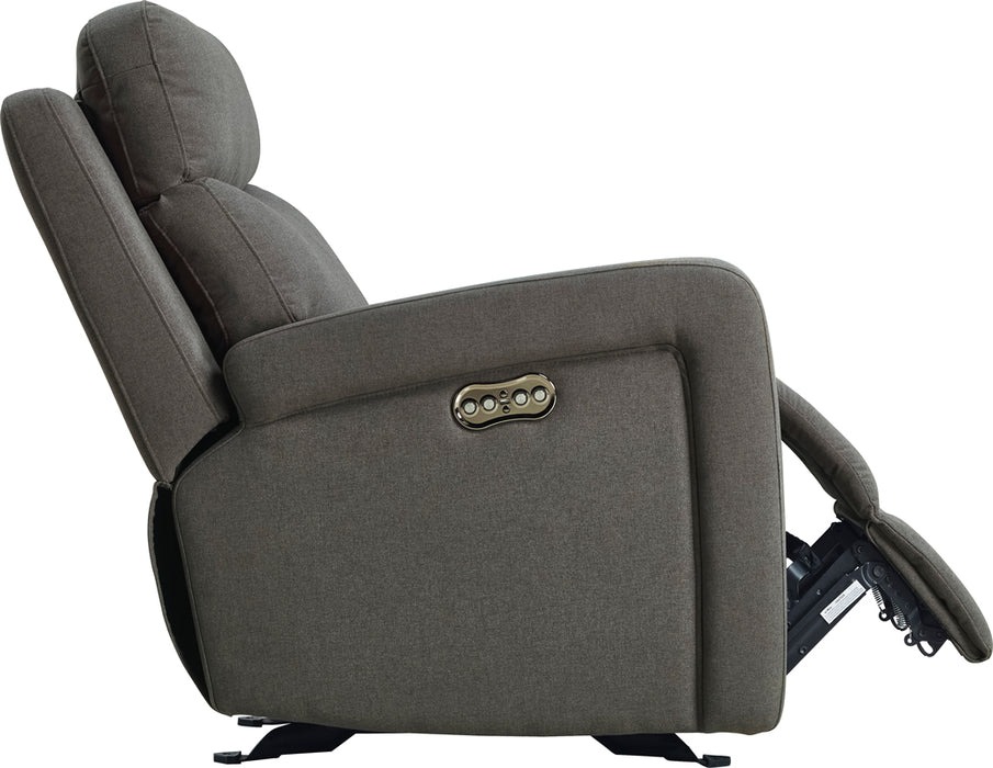 Shaw Modern Grey Fabric Recliner Chair