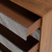 Metcalf - Mid-Century Walnut & Grey Chest