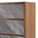 Metcalf - Mid-Century Walnut & Grey Chest