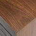 Metcalf - Mid-Century Walnut & Grey Chest