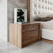 Amberlie - Modern Walnut Nightstand