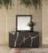 Aspen - Modern Matte Brown Ash & Silver Dresser