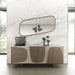 Wynetta - Modern Grey Ash Buffet Mirror