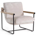 Moorcroft - Modern Beige Fabric Accent Chair