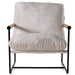 Moorcroft - Modern Beige Fabric Accent Chair