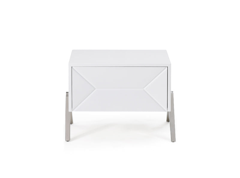 Candid Modern White Bedroom Set