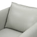 Tamworth Modern Grey Leather Swivel Chair