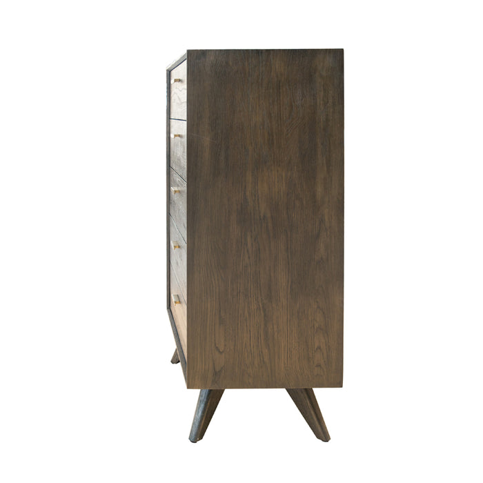 Novak Modern Dark Oak Chest