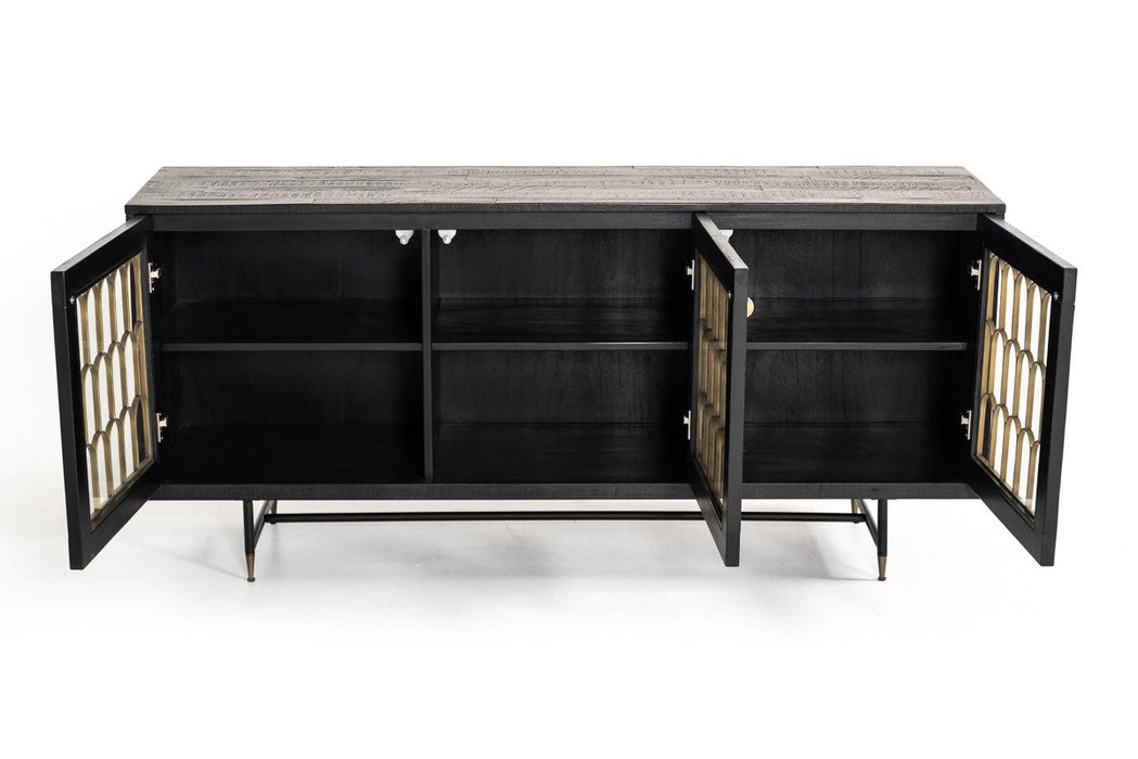 Bay End Table - Black End Table | NorCal Furniture Santa Clara CA