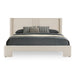 Newhart - Modern Beige Fabric Bed