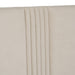 Newhart - Modern Beige Fabric Bed