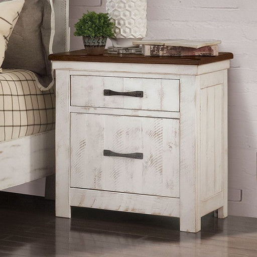 PLYSON NIGHTSTAND - Brown Transitional Night Stand | NorCal Furniture Santa Clara CA