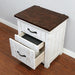 PLYSON NIGHTSTAND - Brown Transitional Night Stand | NorCal Furniture Santa Clara CA