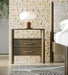 Carolina - Modern Grey Fabric + Wenge Bedroom Set