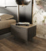 Soria Modern Grey Wash Nightstand