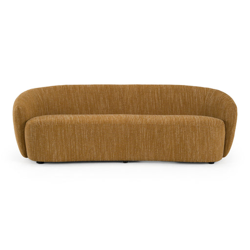 Norris - Modern Mustard Fabric Sofa