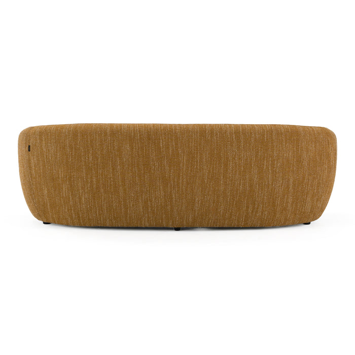 Norris - Modern Mustard Fabric Sofa