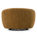 Norris - Modern Mustard Fabric Swivel Accent Chair