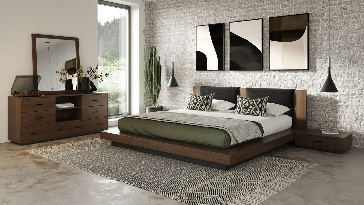 Fantasia - Contemporary Dark Walnut Dresser