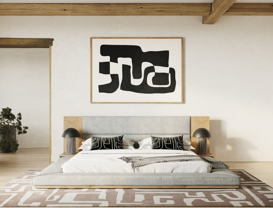 Jagger Modern Natural Oak Bedroom Set