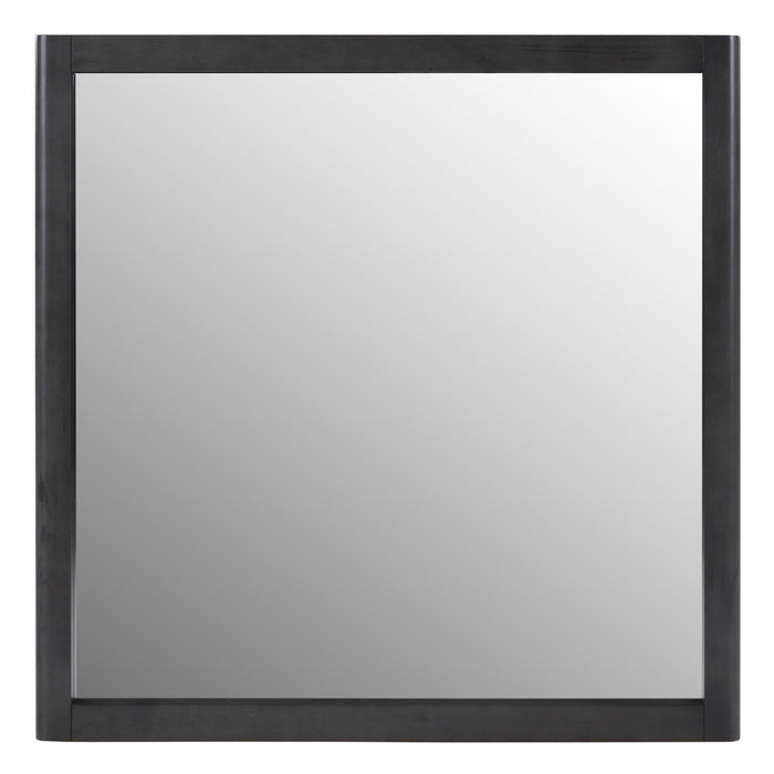 Santa Barbara + Santa Monica - Modern Grey Fabric + Grey Wash Bedroom Set