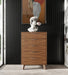 Soria Mid-Century Walnut Chest
