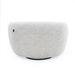 Omaha - Modern Swivel Off White Fabric Chair