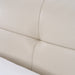 Patrick - Modern Light Grey Leather Bed