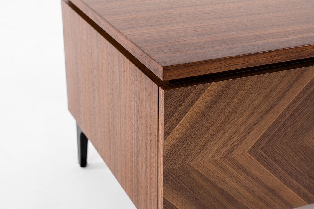 Paula - Mid-Century Walnut Nightstand