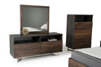 Wharton Modern Dark Aged Oak Dresser