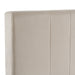 Penrose - Modern Beige Fabric Bed