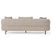 Plume - Modern Brown Fabric Sofa