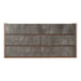 Rado Modern Walnut & Stucco Dresser