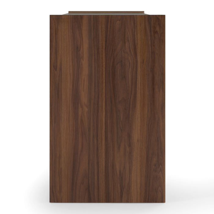 Rado Modern Walnut & Stucco Dresser