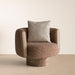 Raywood - Modern Multicolored Boucle Fabric + Ash Accent Chair